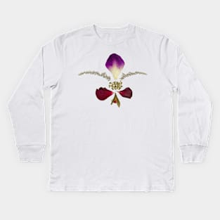 Fleur de lis Kids Long Sleeve T-Shirt